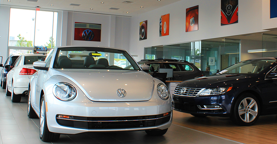 Leith Volkswagen of Raleigh Showroom